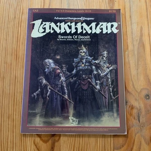 AD&D, Lankhmar, Swords of Deceit, CA2, TSR 9170, Adventure - Bild 1 von 4