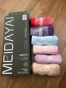 NEW MEIDAYAI New In Box  Womens Classic Underwear High Waist 6 Pair Size 4XL - Picture 1 of 2
