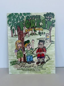 Vintage 1996 SC Forestry Services The Forest Fun Book ~ AS IS ~ See ALL Pictures - Bild 1 von 10