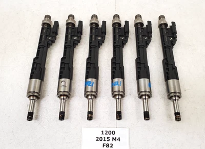 ✅ Juego de inyectores de combustible de alta presión de motor OEM BMW F87 F80 F82 M2 M3 M4 S55 Foto 1 de 4