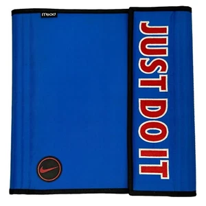 Vintage Nike x Mead 3 Ring Binder Cover Folder Notebook Just Do It 90s 1995 Blue - Picture 1 of 11