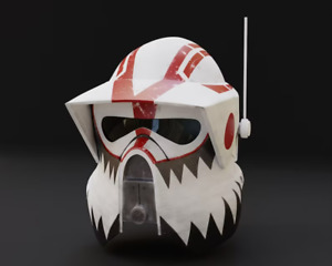 Roh 3D Gedruckte Teile für den ARF Clone Trooper Helm - DIY