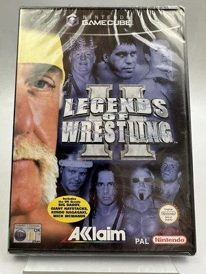 Gamecube Legends of Wrestling II, UK Pal, Brand New Factory Sealed - Image 1 of 4