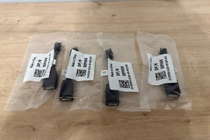 4x Dell Mini Display Port a Display Port Convertitore Cavo di Piombo DP/N 00FKKK - Foto 1 di 2