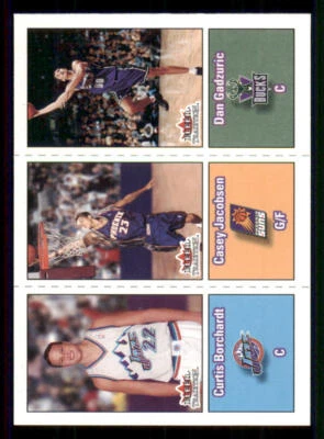 2002-03 Fleer Tradition #282 Curtis Borchardt/Casey Jacobsen/Dan Gadzuric RC - Image 1 of 2