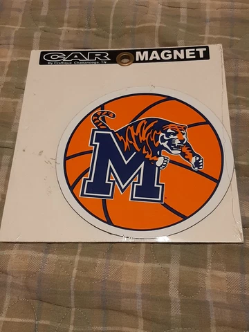 Memphis Tigers Basketball Car Magnet 6 Inch Cover