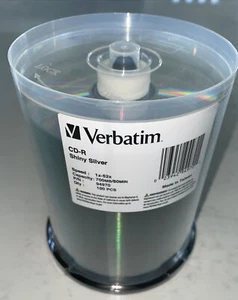 Speichermedien CD-R 80min 700mb 52x glänzend silber 100 Stück Spindel Neu im Karton - Bild 1 von 1