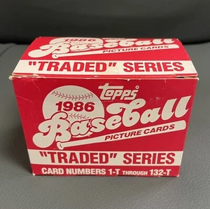 1986 TOPPS BASEBALL TRADED SERIES/132 CARDS BO JACKSON/BARRY BONDS - Picture 1 of 5