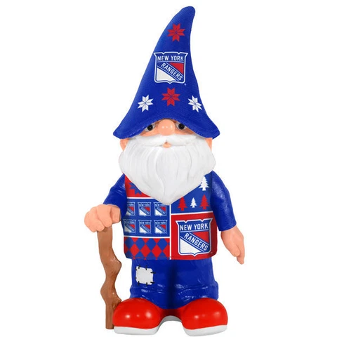 New York Rangers Ugly Sweater Gnome Cover