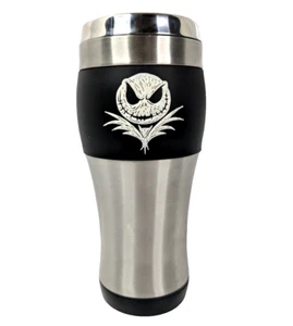 The Nightmare Before Christmas Jack Skellington 16oz Stainless Steel Travel Mug - Picture 1 of 13