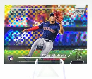 2022 Stadium Club Chrome Richie Palacios Rookie X Fractor Refractor Guardians - Picture 1 of 12