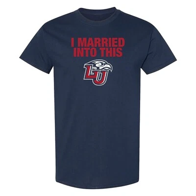 Liberty I Married Into This T-Shirt - Navy - Image 1 of 4