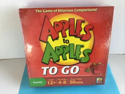 Mattel Apples to Apples To Go Party in a Box Family Card Game  - Image 1 of 3