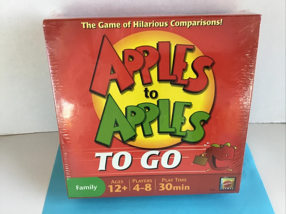 Mattel Apples to Apples To Go Party in a Box Family Card Game  - Image 1 of 3