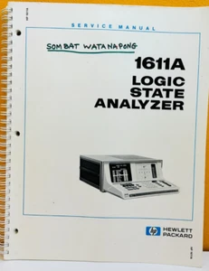 HP Agilent 01611-90909 1980 Model 1611A Logic State Analyzer Service Manual. - Picture 1 of 2