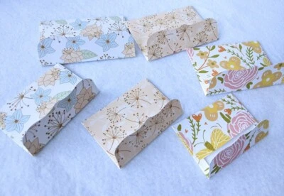 Assorted Floral Mini Envelopes / Mini Cards / Note Cards /Gift Card Envelope - Image 1 of 4