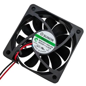 Fan Ventilateur 24V DC 18W 60x60x15mm 448m³/h 4700U/Min 448m³/h MF60152V11000... - Photo 1/4