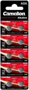 10 Stück AG6 / LR921 / LR69 / 371 / 171 1,5V Alkaline - Picture 1 of 1