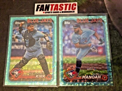 Aqua Foilboard /599 Parallel Card YOU PICK 2024 Topps Series 1 & 2 - Image 1 of 4