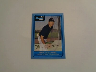 2006 Topps Bowman Blue Ben Julianel Card #B63 Serial #364/500 - Image 1 of 2