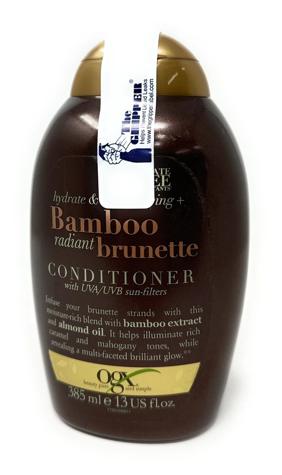 OGX Hydrate & Tone Reviving + Bamboo Radiant Brunette Conditioner 385ML, 13 oz - Image 1 of 1