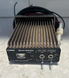 Alinco ELH-260D 2M All Mode TX-RX Amplifier USED VNTG WORKS READ FAST SHIPPING - Imagen 1 de 8