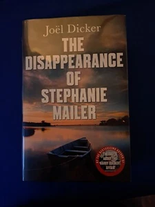 JOEL DICKER: DIS APPEARNCE OF SOPHIE ...: SIGNED  LTD FIRST EDITION FIRST PRINT - Picture 1 of 2