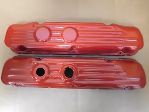 GM Buick 1246744 & 1246745 Stamped Steel Valve Covers, Dated 104/106 - Picture 1 of 3