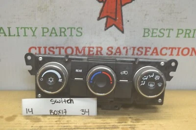 Chevrolet Traverse 2013-17 aire acondicionado temperatura clima 22969802 control 34-14 Bx 17 Foto 1 de 4