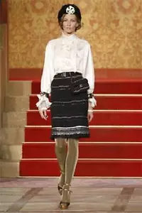 NUEVA CON ETIQUETAS CHANEL París Moscú Falda de Cachemira con lentejuelas/flecos - Imagen 1 de 12