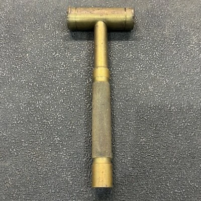 MAD BRH48 - 48 oz. "Martillo de latón macizo de 10"" de largo" Foto 1 de 4