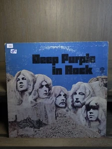 Original Deep Purple In Rock Vinyl Jon Lord Ian Gillan Alice Cooper Foreigner - Picture 1 of 5