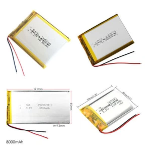 3.7V 2000mAh Charging Battery Li Po Polymer ,headphone DVD 103040/7565121 - Picture 1 of 23