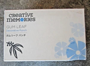 Creative Memories GUM LEAF Decorative Punch 2020 BRAND NEW - RETIRED! - Picture 1 of 2