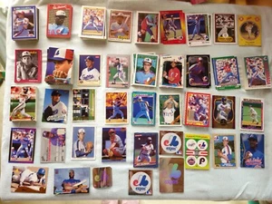 Lotto 400 carte baseball Montreal Expos + carte - inserti stelle HOF - anni 70-80-90 - Foto 1 di 2