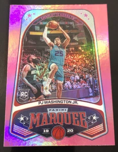 2019-20 Chronicles #257 PJ WASHINGTON JR Pink Marquee Rookie SP! HORNETS - Picture 1 of 2