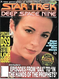 Star Trek: Espacio Profundo Nueve Serie de TV Revista Oficial #4 Starlog MUY BIEN - Imagen 1 de 1