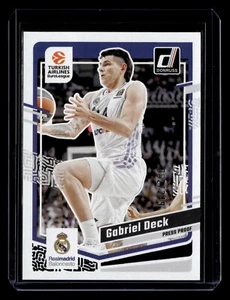 GABRIEL DECK 062/249 PURPLE 2023-24 Panini Donruss Euroleague - Bild 1 von 2