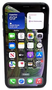 Apple iPhone XS A1920 256GB Space Gray Smartphone iOS 18.3.1 MTAL2LL/A - Verizon - Picture 1 of 14