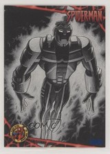 1997 Fleer Ultra Marvel Spider-Man Spider-Man Blue SHOC #8 5ui