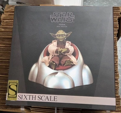 Figura de acción Sideshow Star Wars YODA escala 1/6 versión exclusiva #1001161 Foto 1 de 3