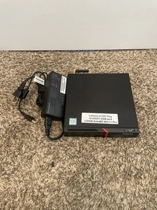 Lenovo ThinkCentre M700 Tiny Quad Core i5-6500T 8GB 120GB SSD WIFI Windows 11 - Picture 1 of 4
