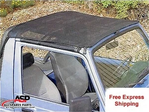 Rampage Cali Brief Bikini Bamini Soft Top Black Denim for 86-95 Suzuki Samurai - Picture 1 of 5