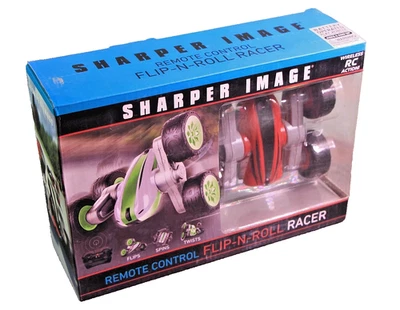 Flip-N-Roll Remote Control Racer By Sharper Image Red NIB - Image 1 of 4