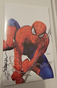 Amazing Spider-Man #1 Mayhew Variante Virgen FIRMADO por Mike Mayhew con Certificado de Autenticidad - Imagen 1 de 2