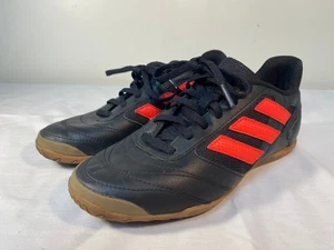 Adidas SALA Indoor Soccer Shoes Men's Black Red - US 6.5 - Picture 1 of 7