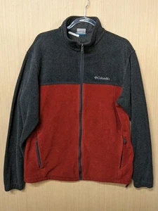 Columbia Herren Fleecejacke groß/grau durchgehender Reißverschluss Taschen - Bild 1 von 8