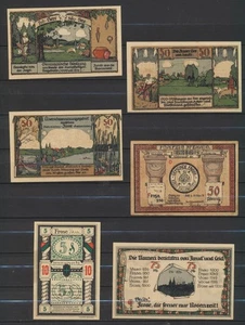 Rosa - Municipio - 10x Dinero de Emergencia - L 384 - G/M 398 - Lote - Imagen 1 de 2