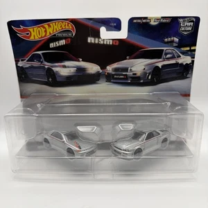 Hot Wheels Premium Car Culture 2-Pack Nissan Skyline GT-R Nismo R32 R34 HCY75 - Picture 1 of 10