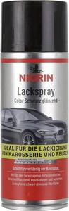 Nigrin 74112 Lackspray Autolack Mattschwarz Rostschutz Karosserie Felgen 400 ml - Bild 1 von 4